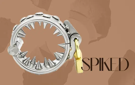 chasttity cage spiked Home